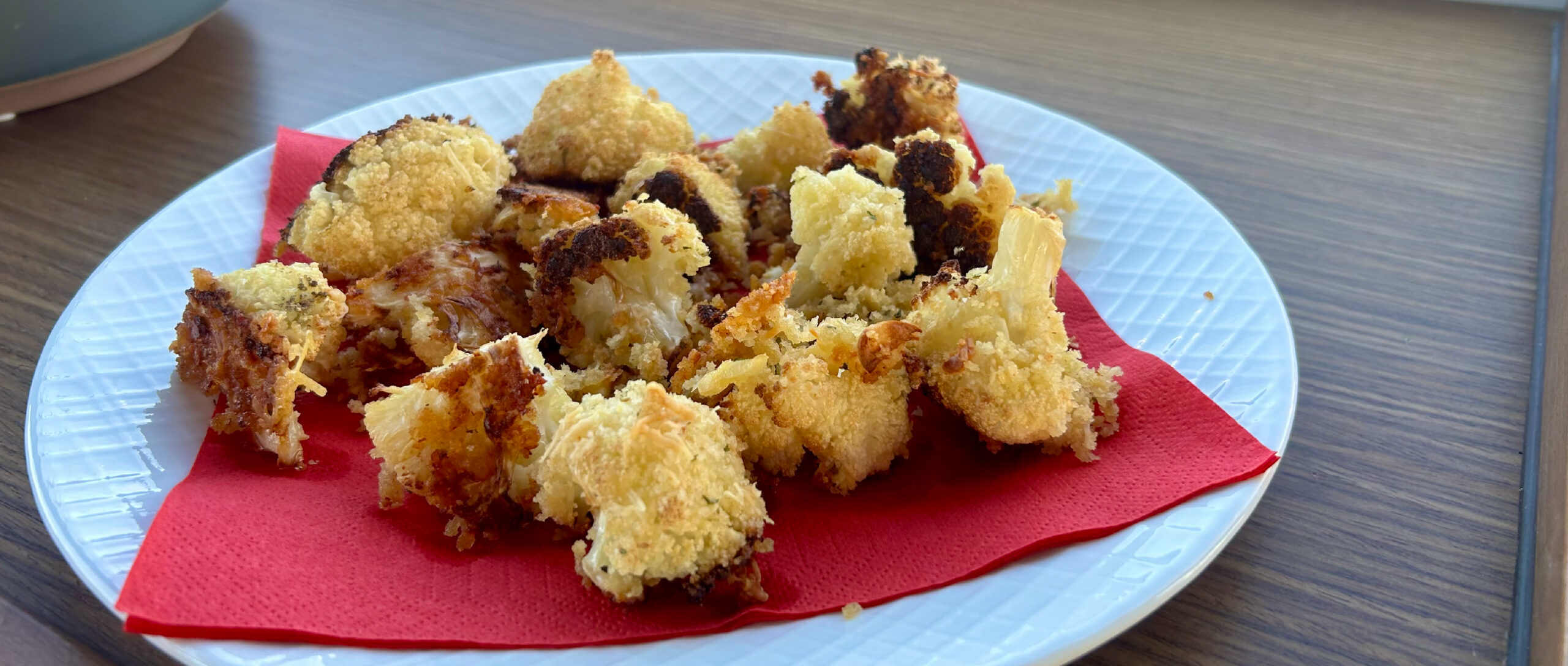 Parmesan Crusted Cauliflower Recipe