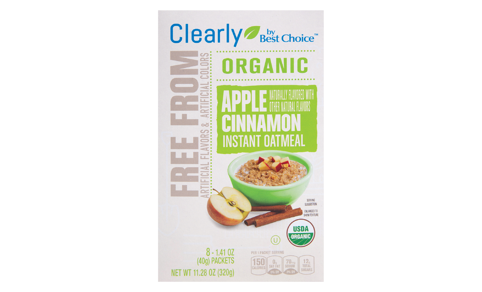 Jan 2025 Discover New Products Apple Cinnamon Oatmeal Packet