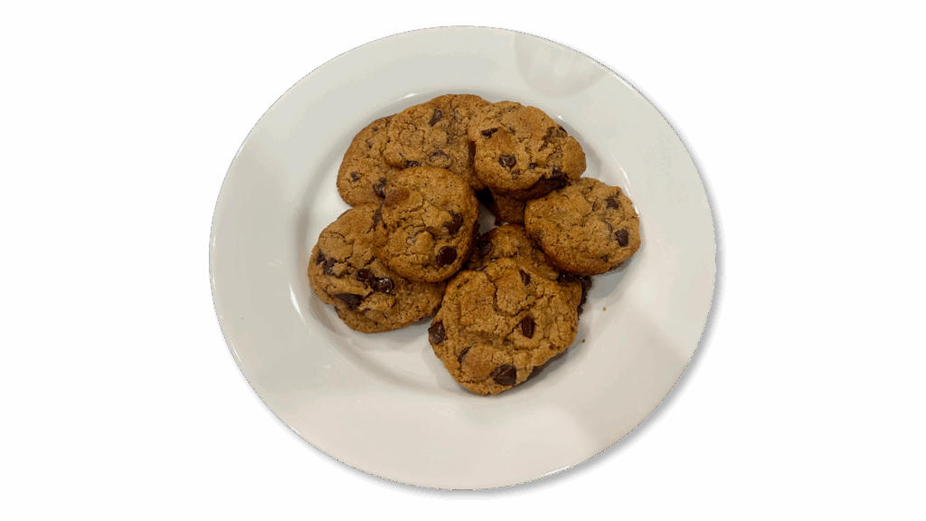 Jan 2026 Almond Butter Chocolate Chip Cookies Recipe Header