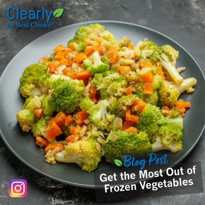 March 2025 Social Media Frozen Veggies Blog Post