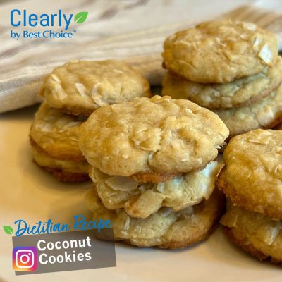 April 2025 Social Media Coconut Cookies