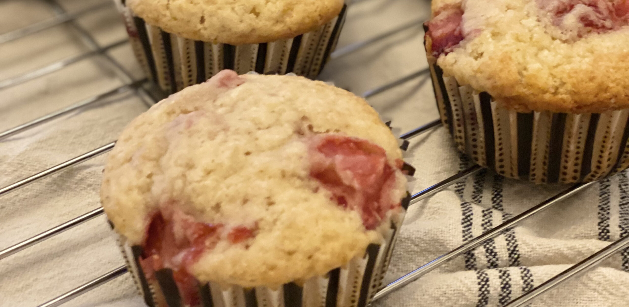 Summer Strawberry Muffins Cropped