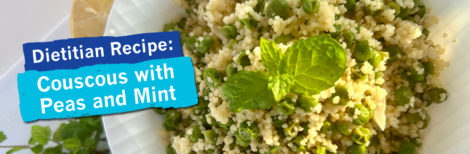 Couscous with Peas and Mint Recipe