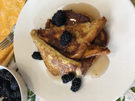 French Toast with berries