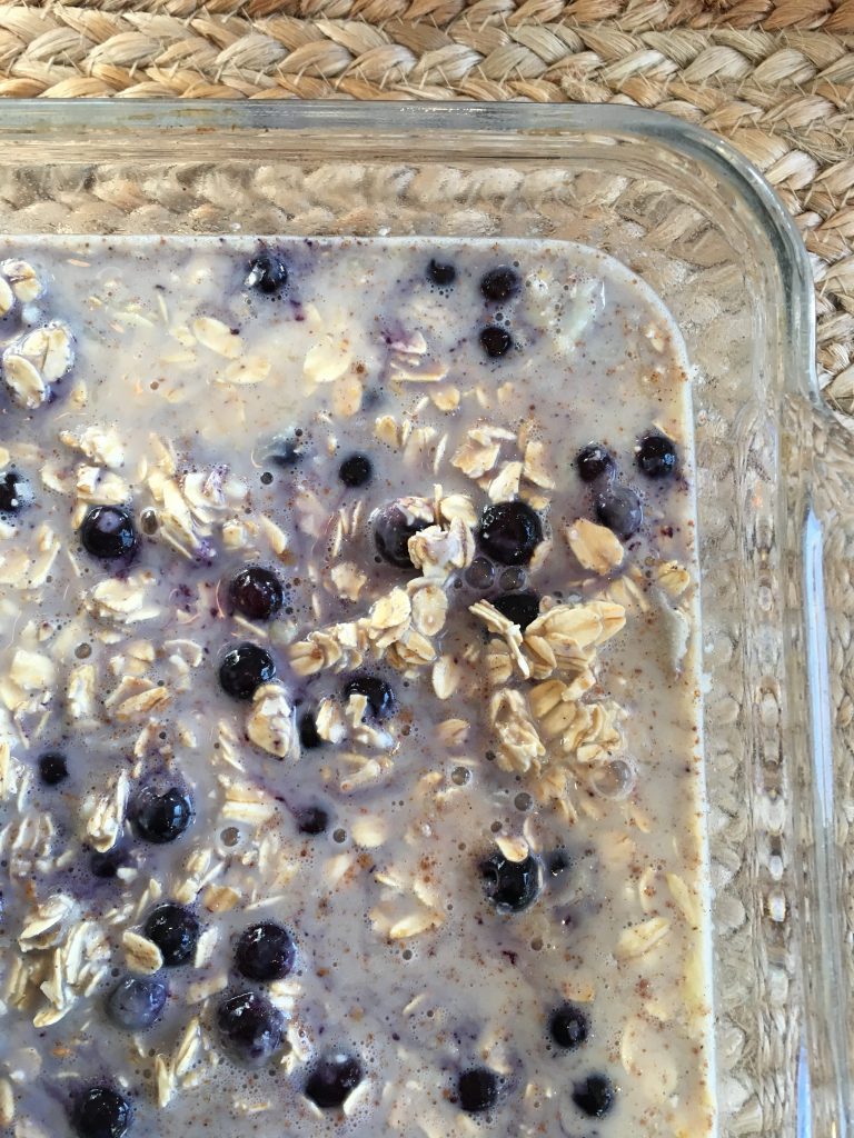 Baked Blueberry Oatmeal