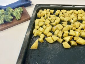 Roasting the Potatoes