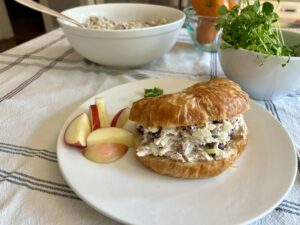Finished Cranberry Chicken Salad
