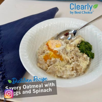 February 2024 Instagram Savory Oatmeal Recipe