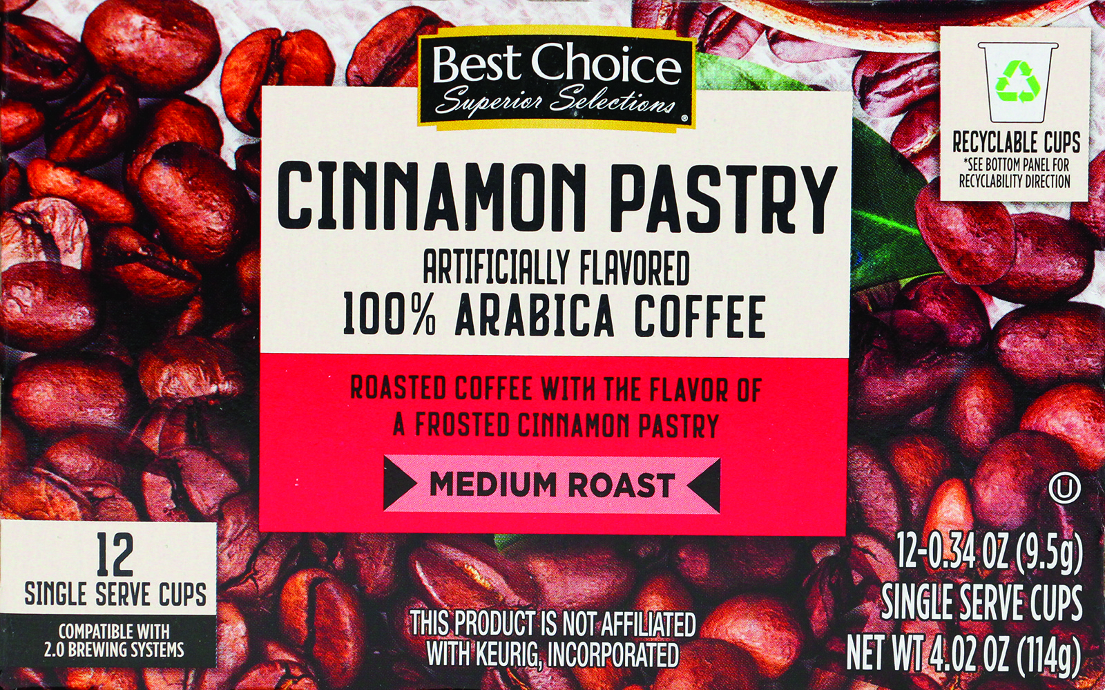 Cinnamon Pastry Coffee Pods