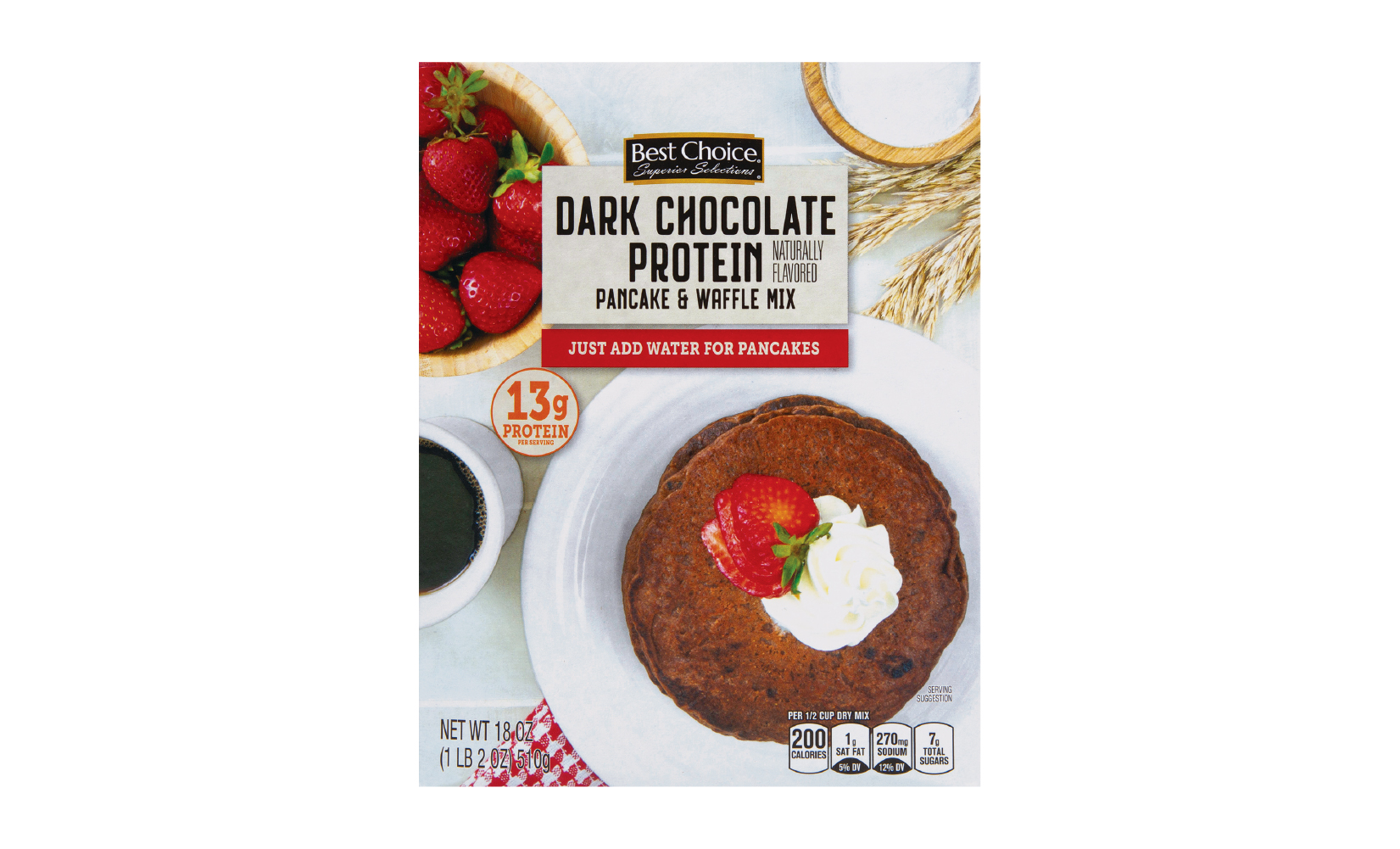 2024 July Discover New Products Chocolate Protein Pancakes