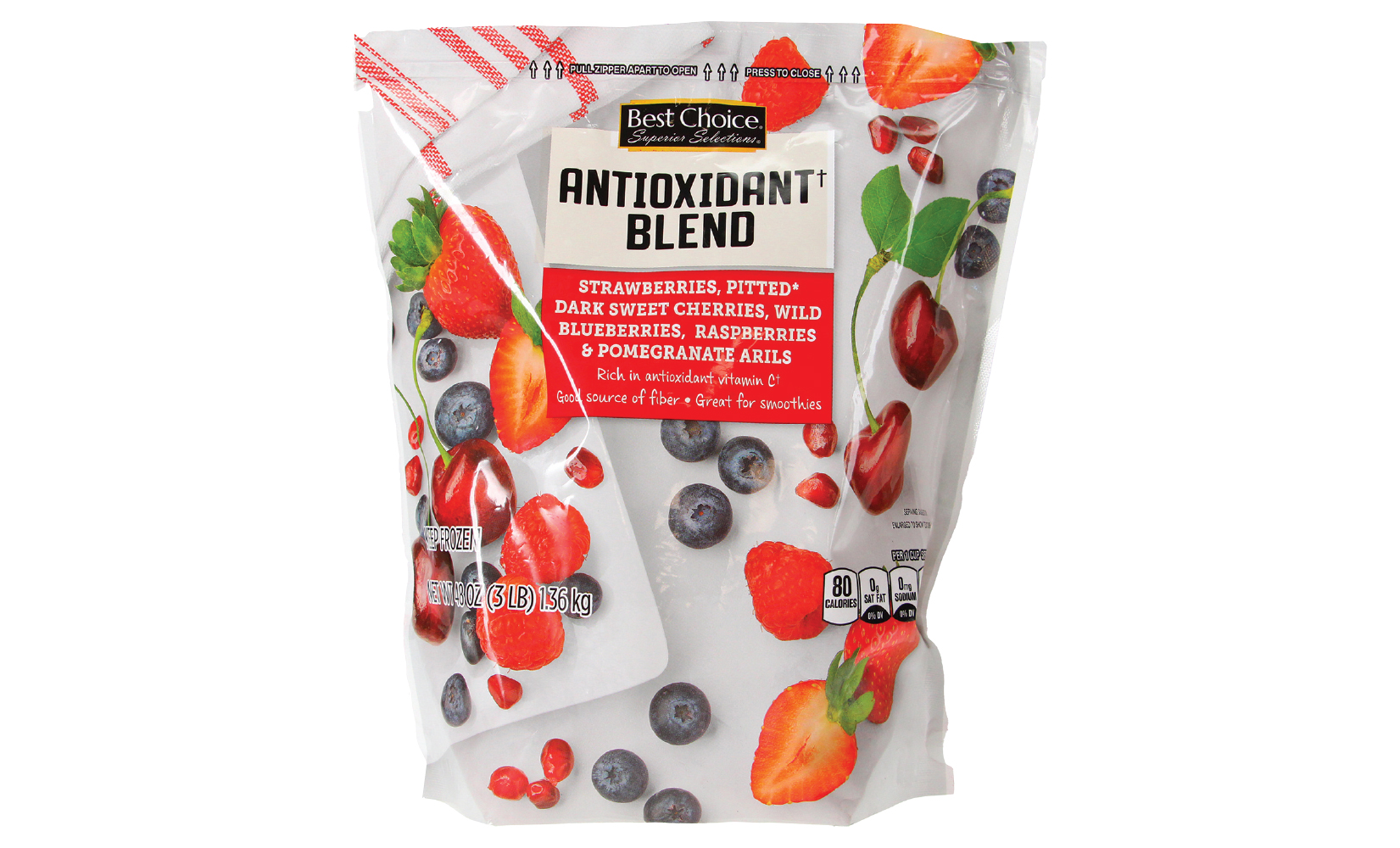 May 2025 Discover New Products Area Antioxidant Blend Frozen Fruit