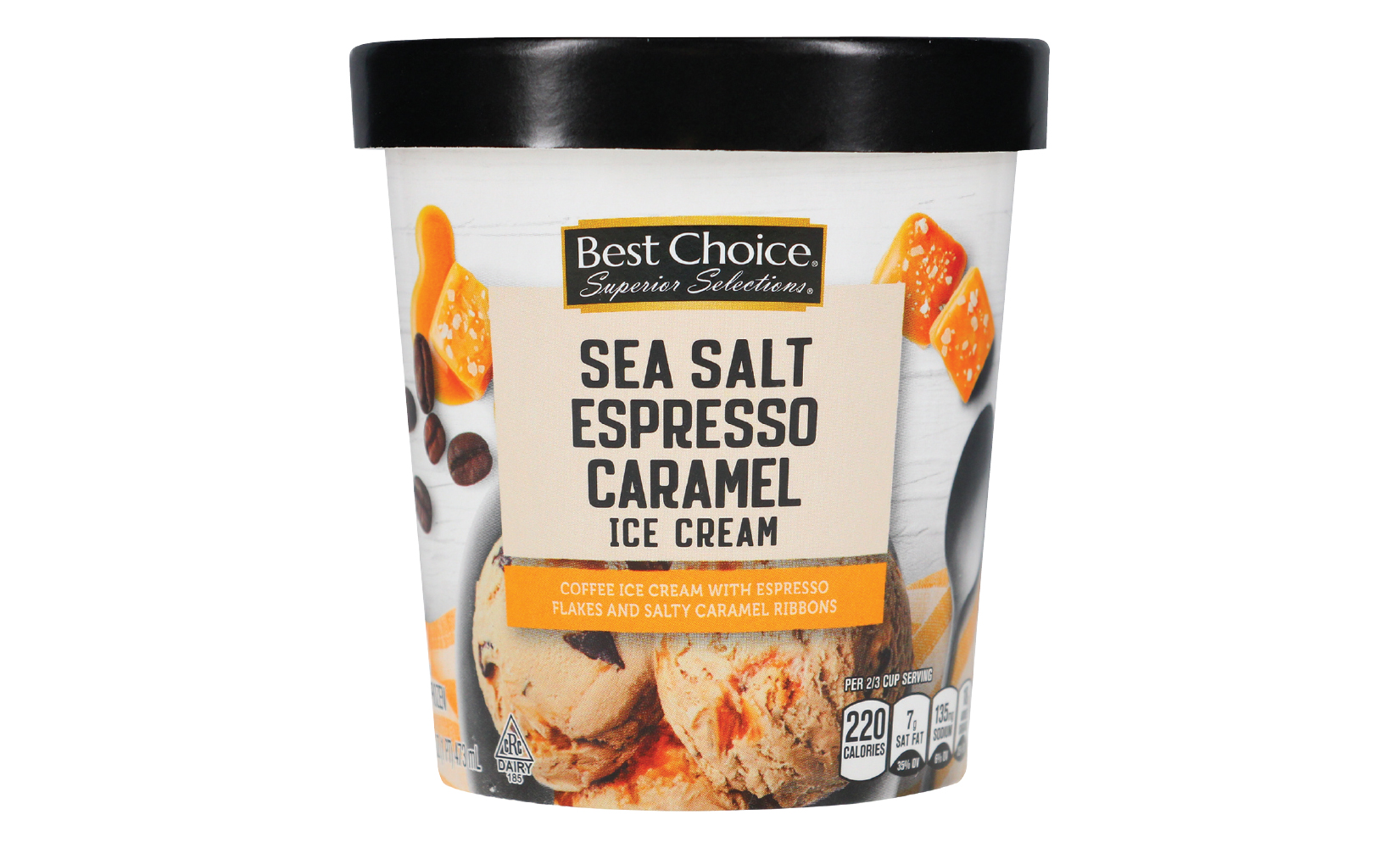 July 2025 Discover New Products Sea Salt Espresso Caramel Ice Cream