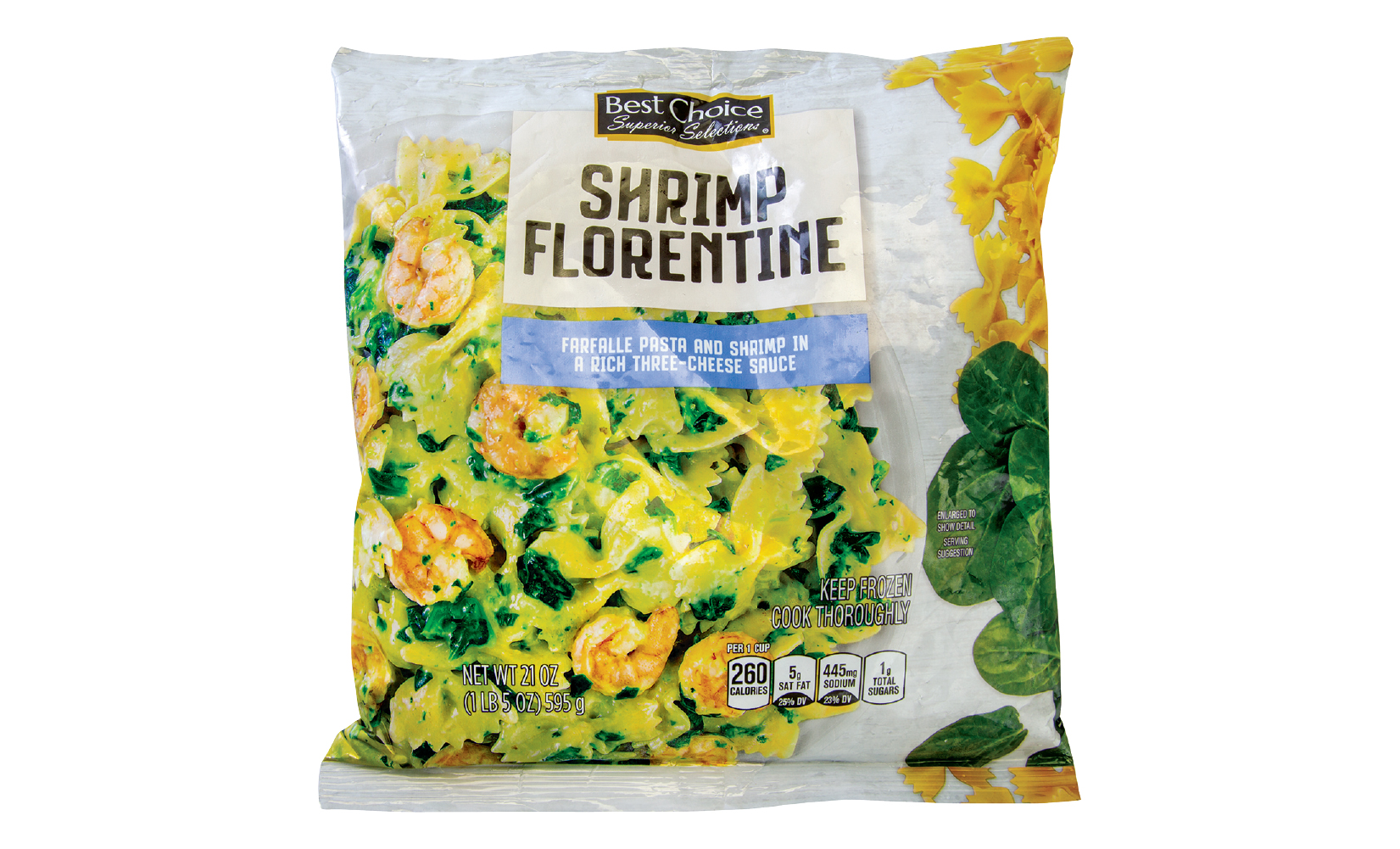 Oct 2025 Discover New Products Shrimp Florentine