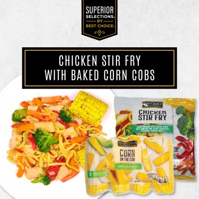 031626 SSBC Instagram Chicken Stir Fry with Baked Corn Cobs Recipe