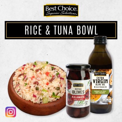March 2025 Social Media Rice & Tuna Bowl Recipe