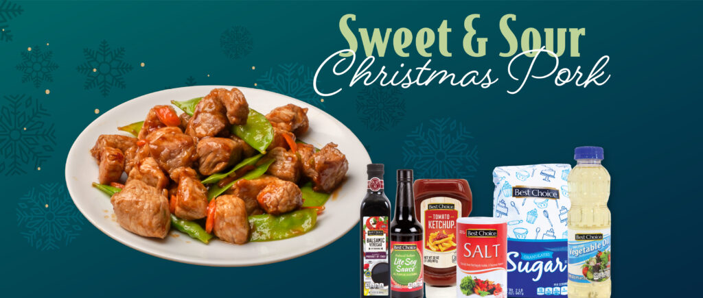 Sweet & Sour Christmas Pork