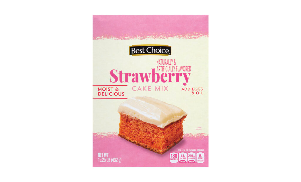 March 2024 Discover Products Strawberry Cake Mix