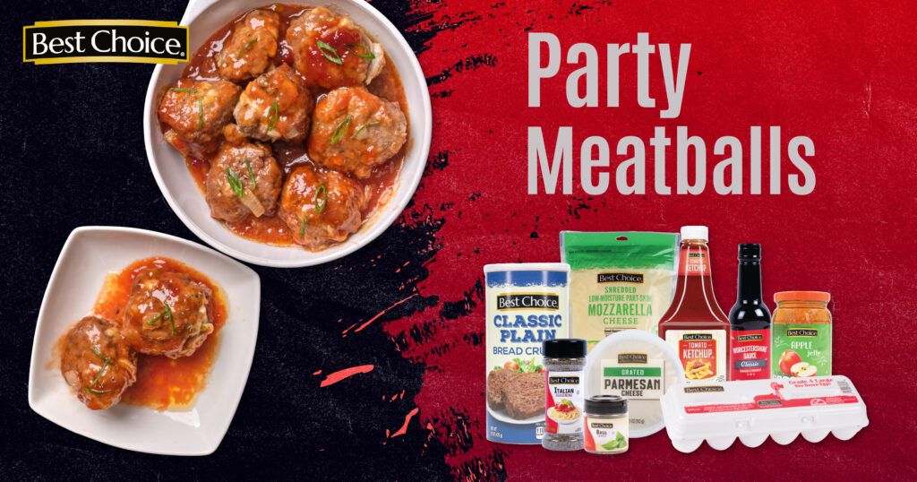 2024 May Recipe of the Month Party Meatballs