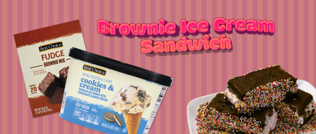 2024 July Brownie Ice Cream Sandwich