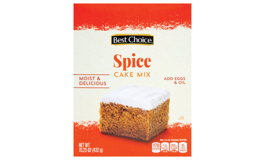 2024 Oct Discover New Products Spice Cake