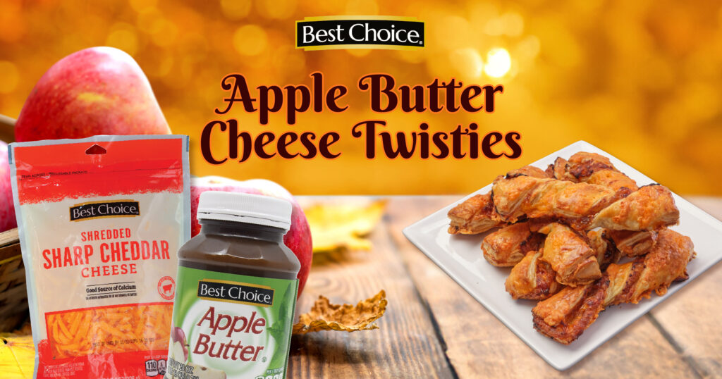 Facebook Apple Butter Cheese Twisties Recipe