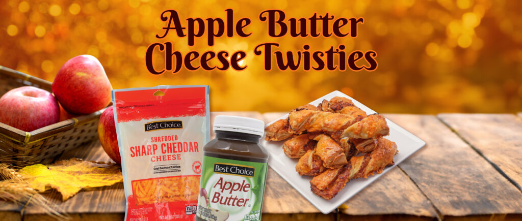 2024 Nov Apple Butter Cheese Twisties Recipe