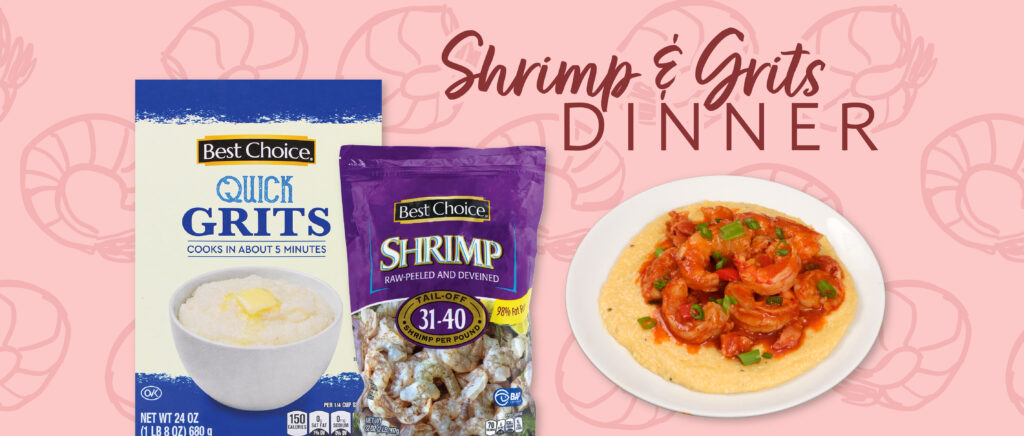 March 2025 Shrimp & Grits Dinner Recipe