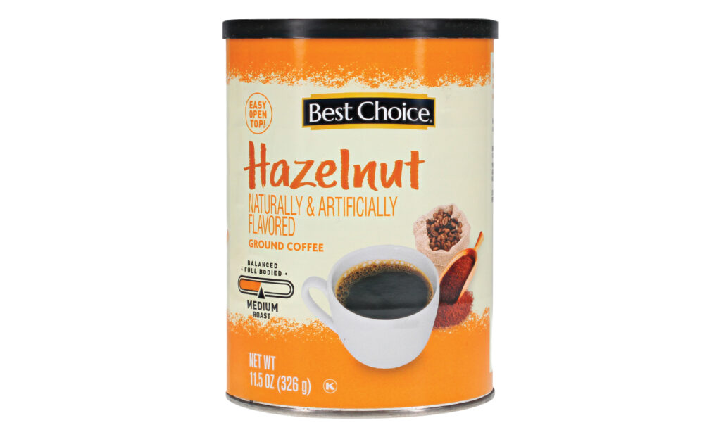 May 2025 Discover New Products Area Hazelnut Ground Coffee