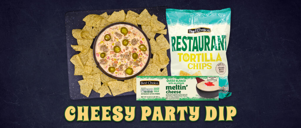 Feb 2026 Cheesy Party Dip Recipe