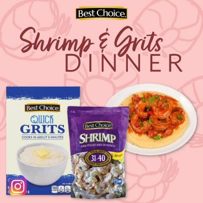 March 2025 Social Media Shrimp & Grits Dinner Recipe